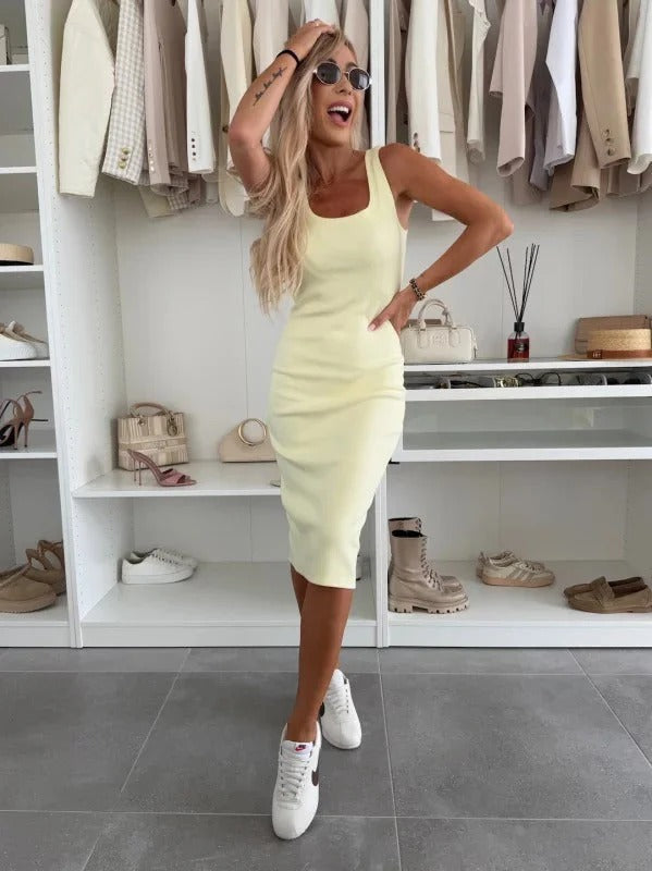 Isla | Coastal Cool Midi & Vest Set