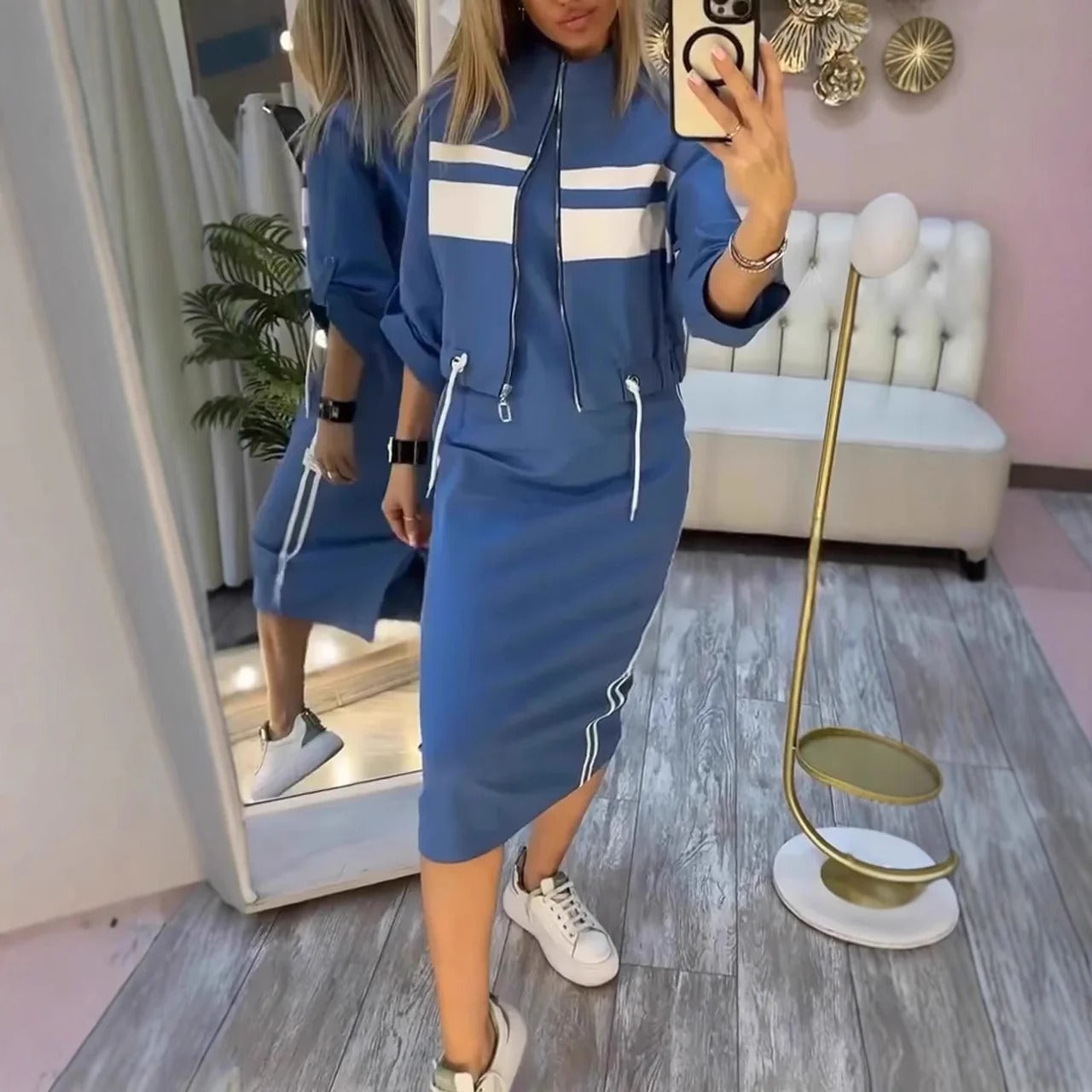 Elegant Casual Two-Piece Set – Qivati Elegant Casual Two-Piece Set – Qivati